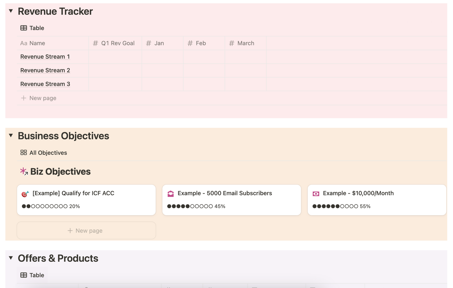 The ADHD Coach Planner - Organize Your Coaching Business in Notion
